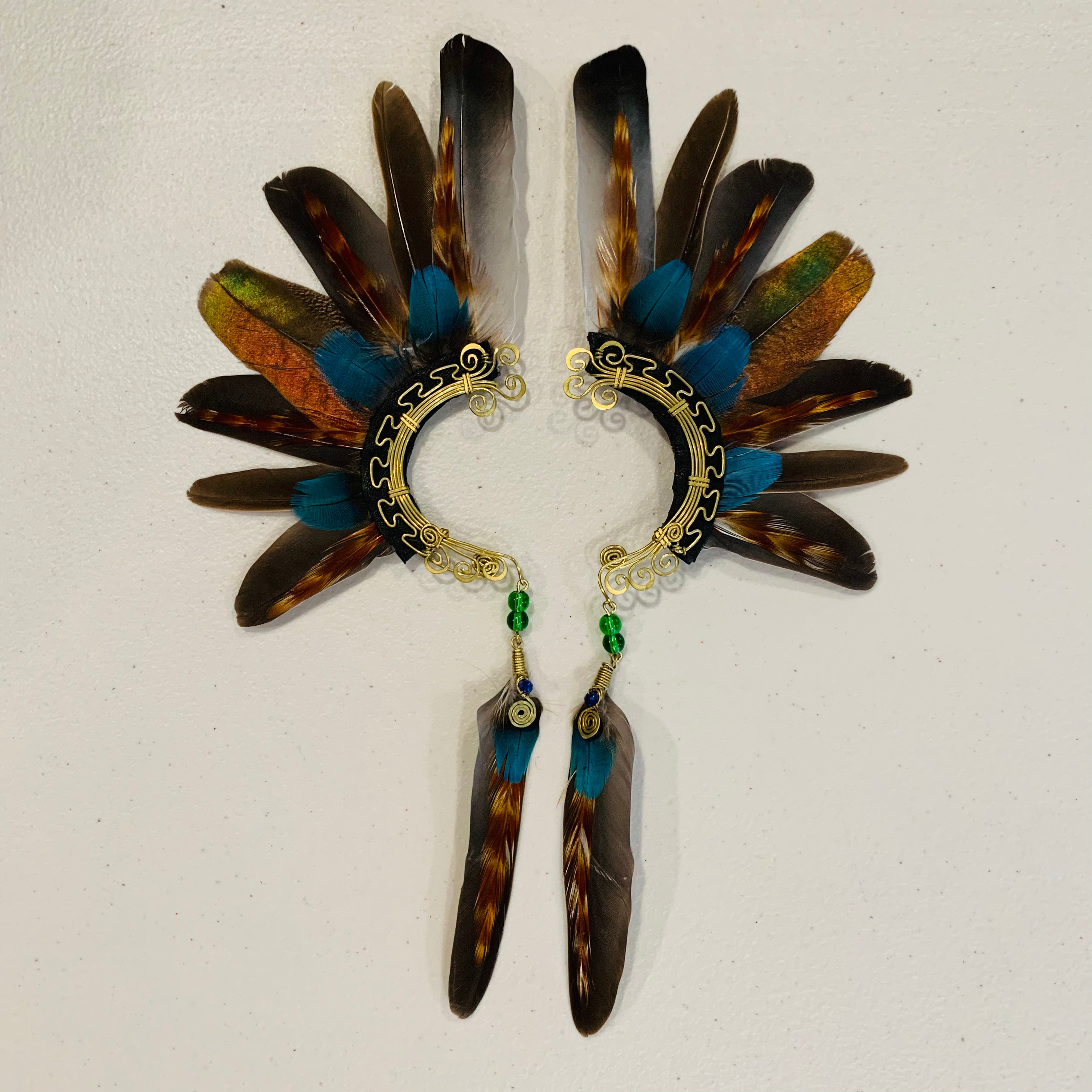 Feather wing Earrings 662
