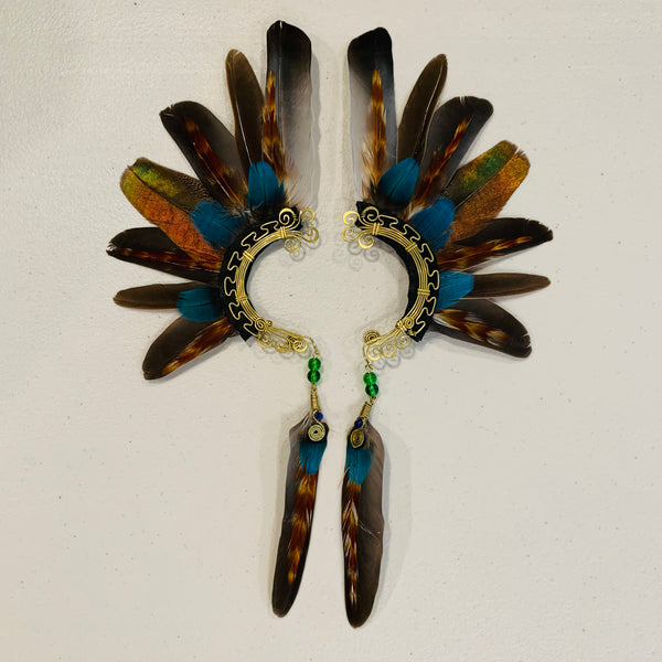 Feather wing Earrings 662