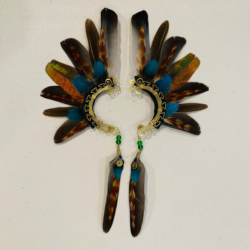 Feather wing Earrings 662