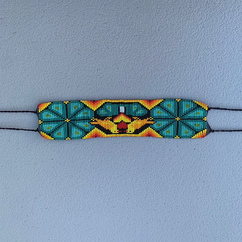 Beaded Huichol bracelet 1