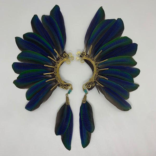 Feather wing Earrings 381