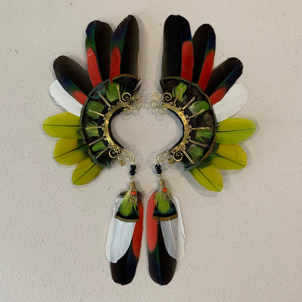 Feather wing Earrings 567