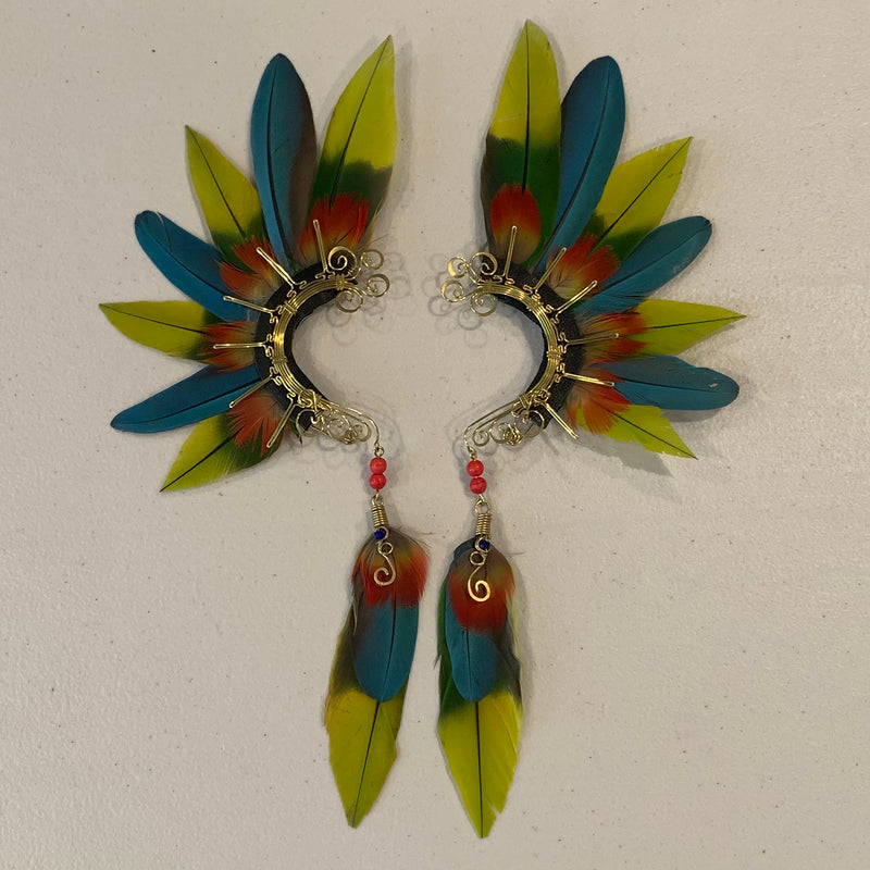 Feather wing Earrings 601