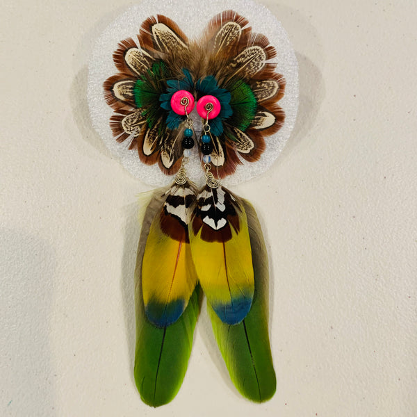 Feather wing Earrings 745