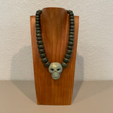Necklace - Guatamala Jade & Skull
