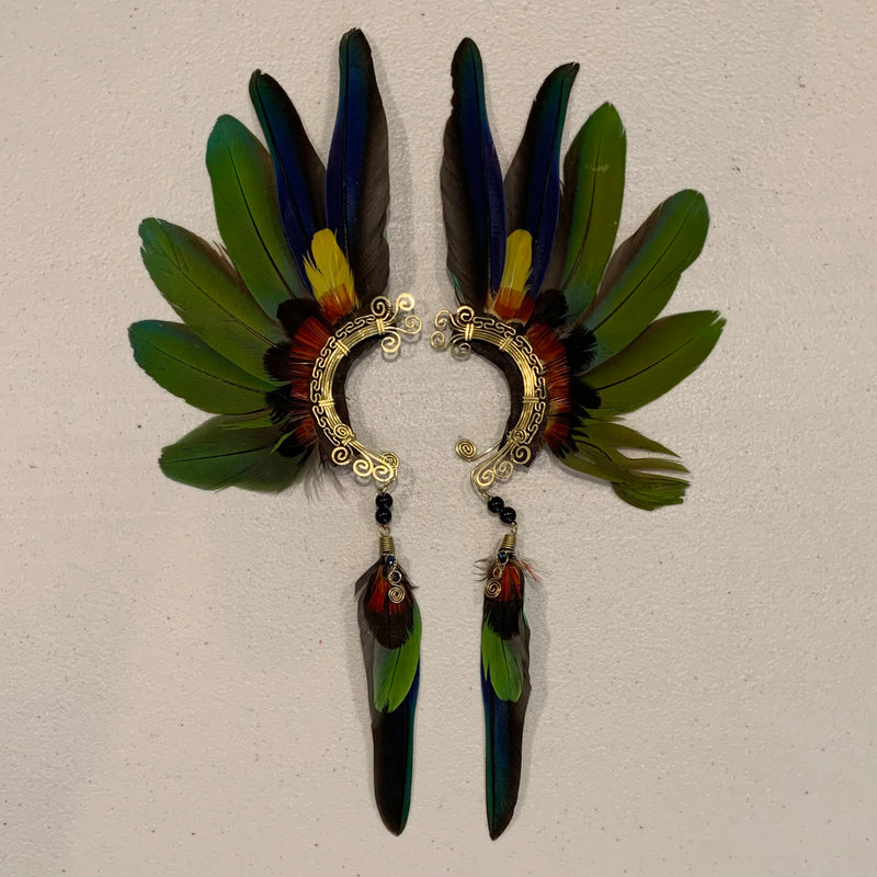 Feather wing Earrings 538
