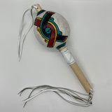 Aztec Dance Rattle painted 29