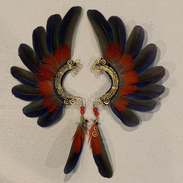 Feather wing Earrings 511