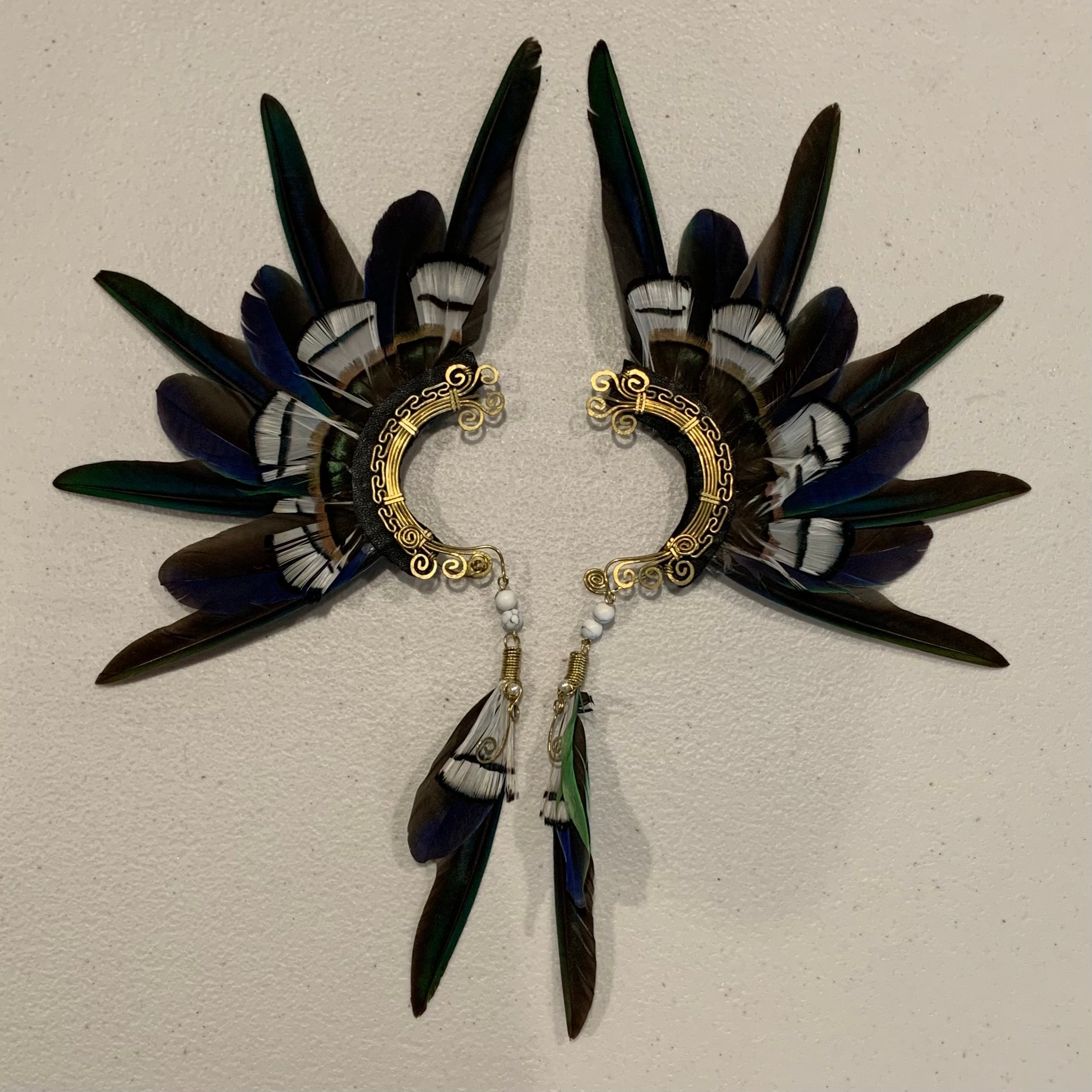 Feather wing Earrings 469