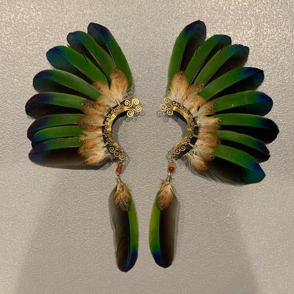 Feather wing Earrings 136