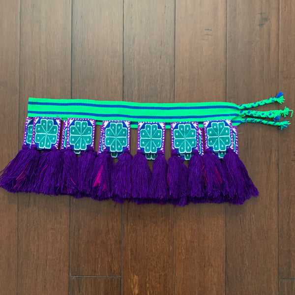 Belt - Huichol peyote belt|faja 3