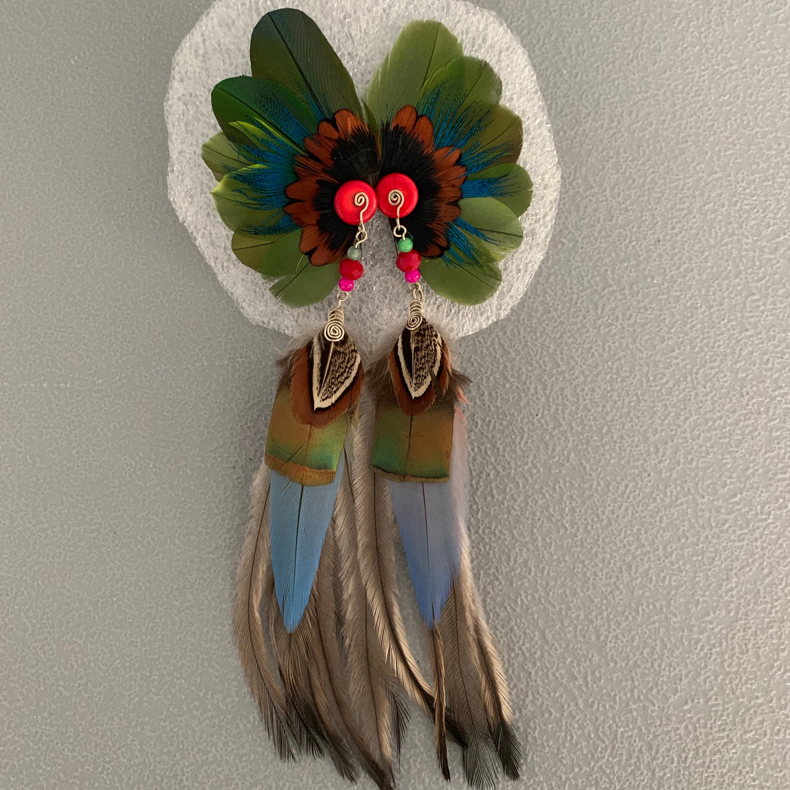 Feather wing Earrings 214