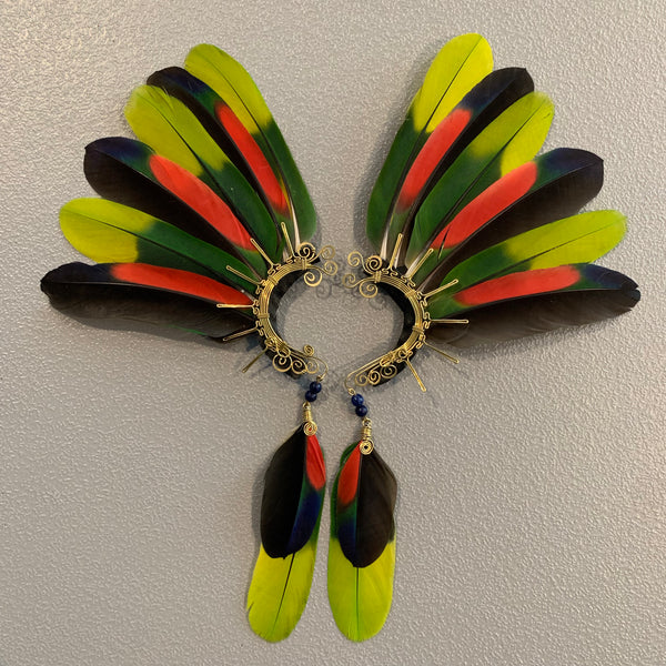 Feather wing Earrings 260