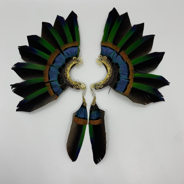 Feather wing Earrings 354