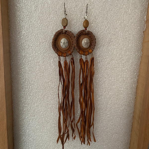 Leather Earrings 5