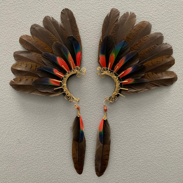 Feather wing Earrings 181