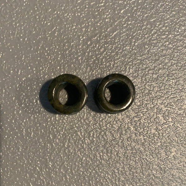 Earrings Jade plugs 5/8”