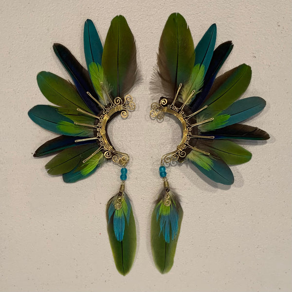 Feather wing Earrings 554