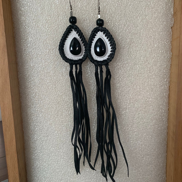 Leather Earrings 8