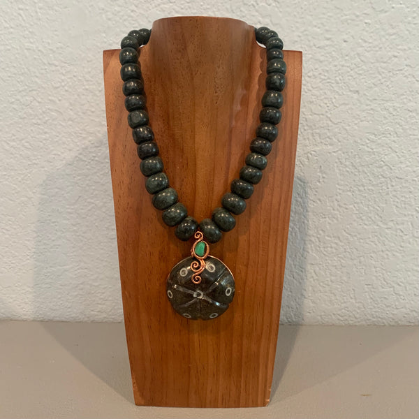 Necklace - Guatamala Jade Peyote 2