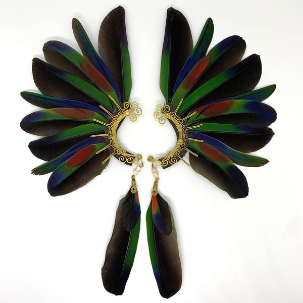 Feather wing Earrings 392