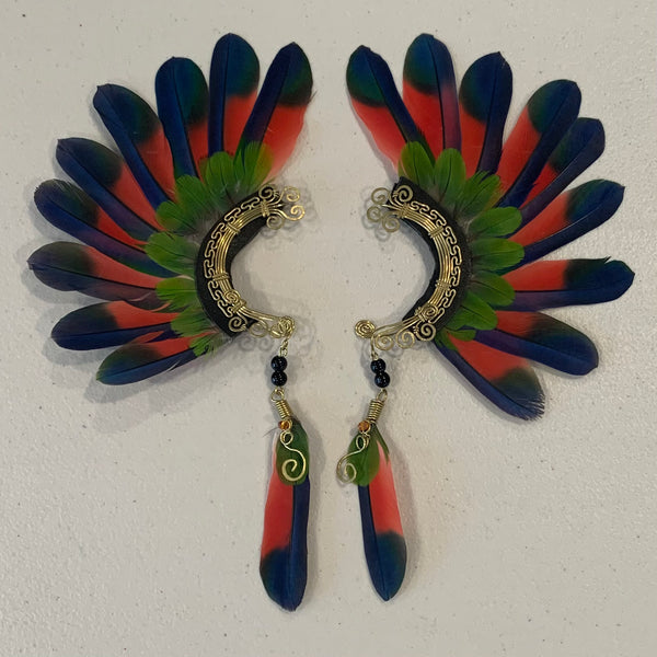 Feather wing Earrings 603