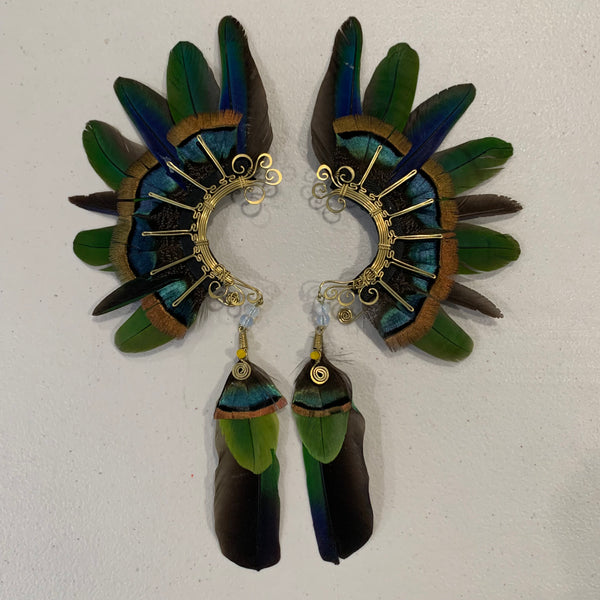 Feather wing Earrings 674