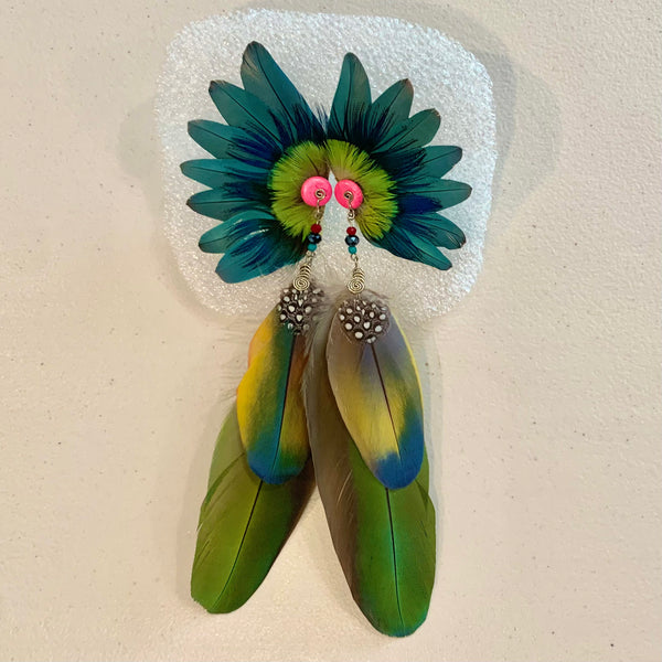 Feather wing Earrings 714