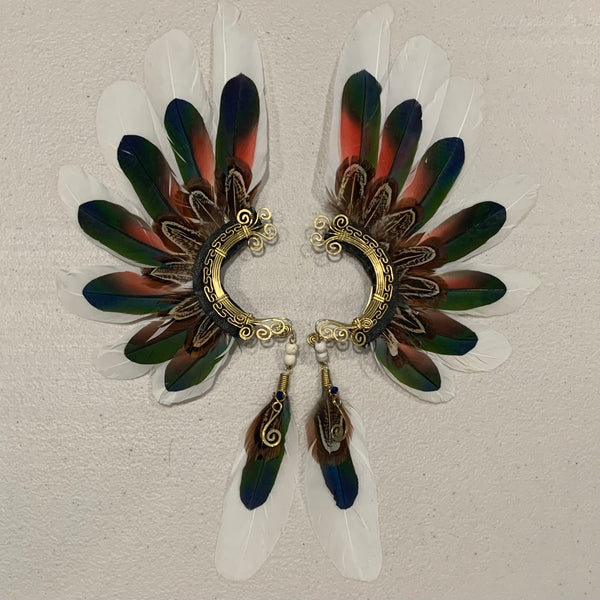 Feather wing Earrings 494