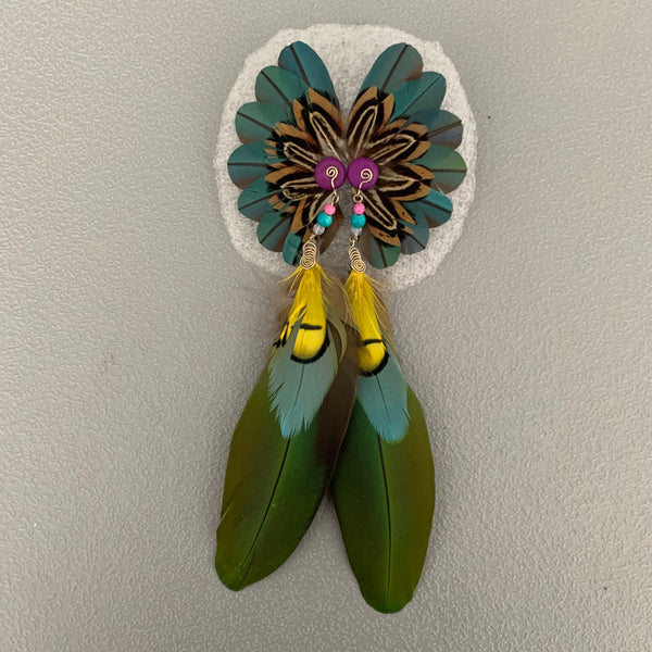 Feather wing Earrings 165