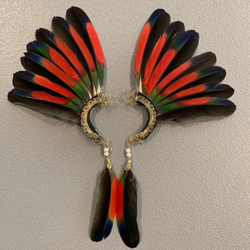 Feather wing Earrings 248