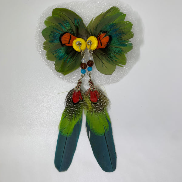 Feather wing Earrings 100