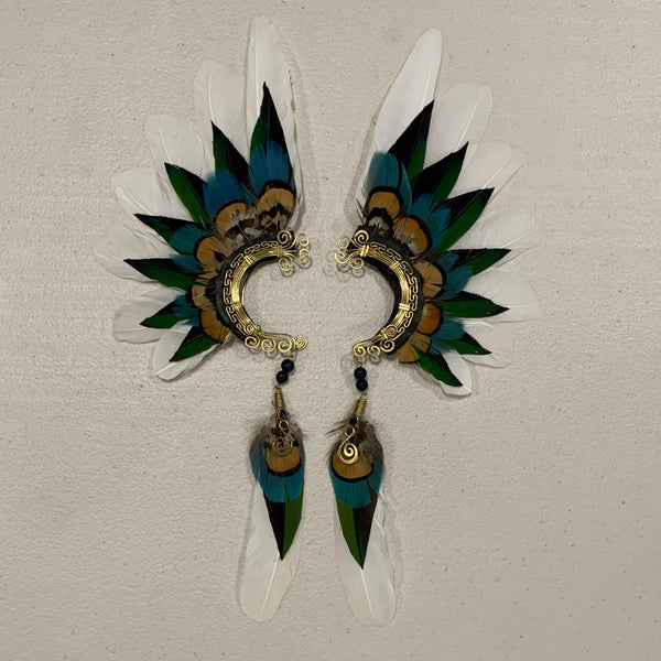 Feather wing Earrings 502