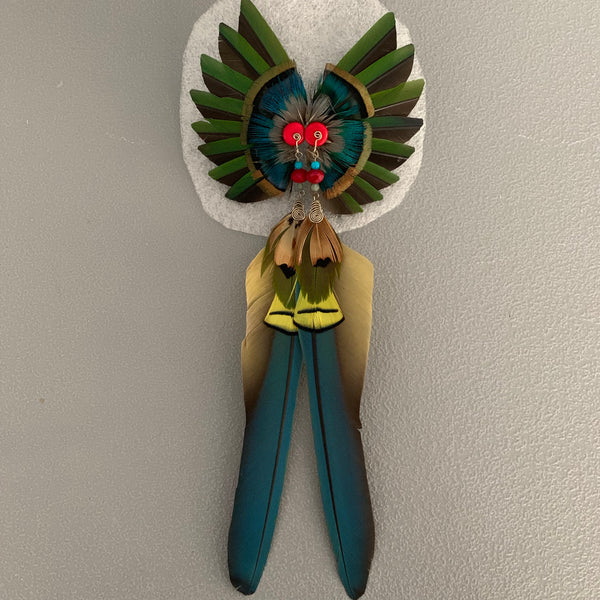 Feather wing Earrings 213