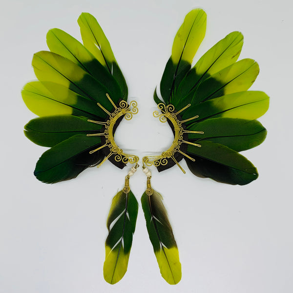 Feather wing Earrings 437