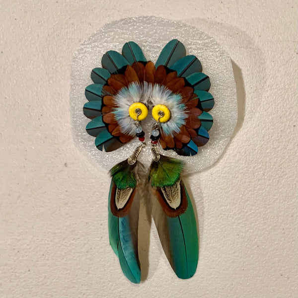 Feather wing Earrings 687