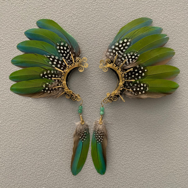 Feather wing Earrings 188