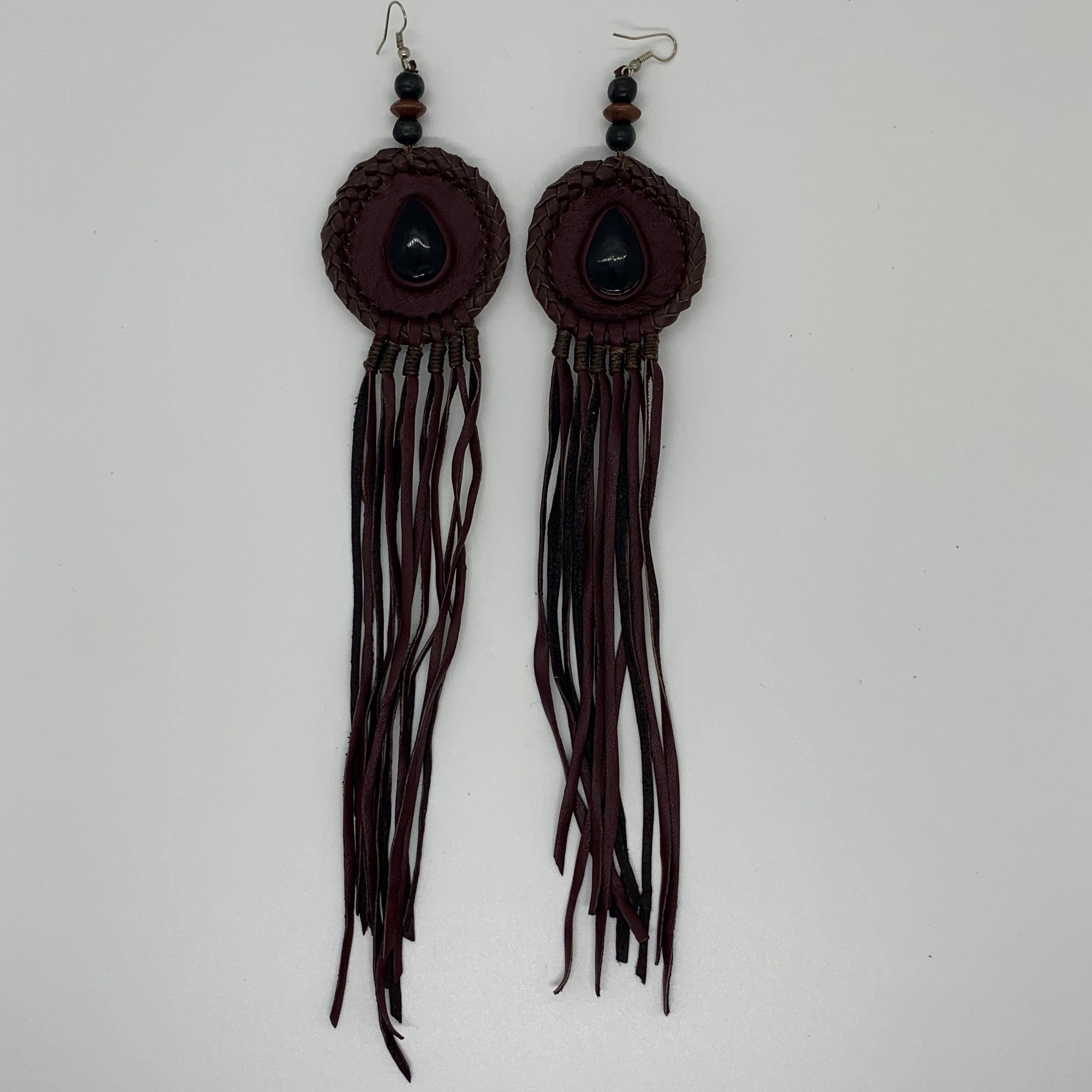 Leather Earrings 16