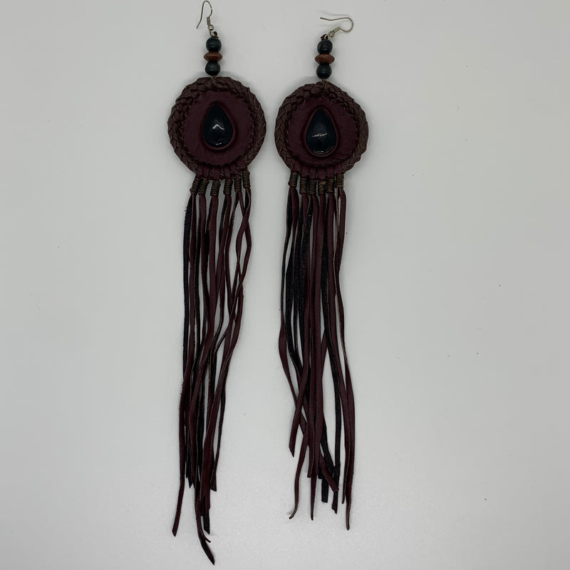 Leather Earrings 16