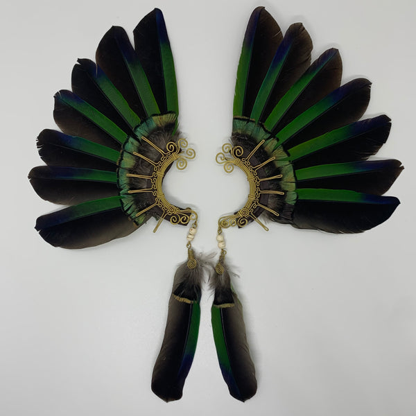 Feather wing Earrings 415