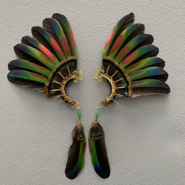 Feather wing Earrings 185