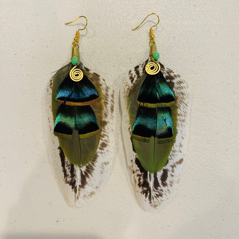 Feather Earrings(Medium) 40
