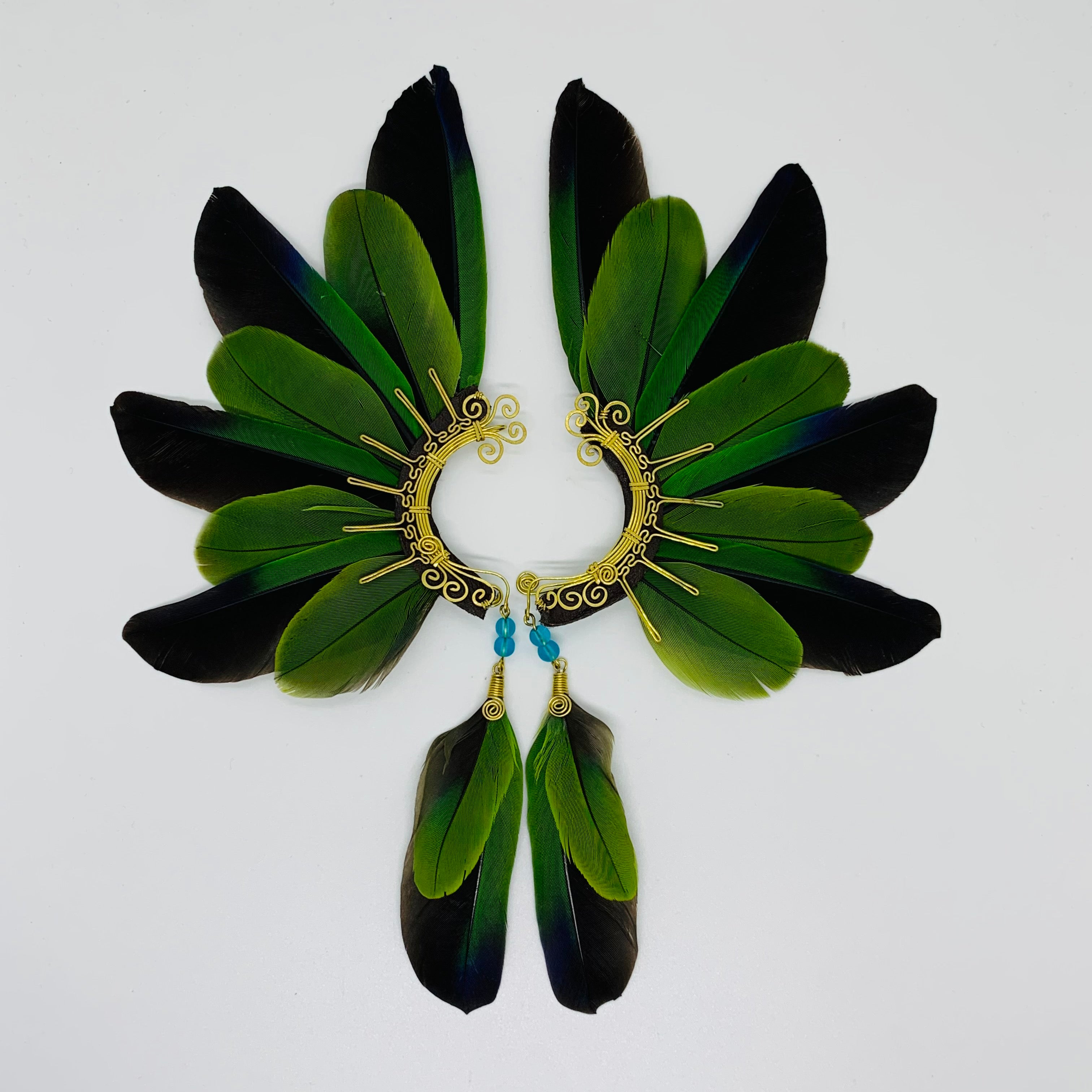 Feather wing Earrings 434