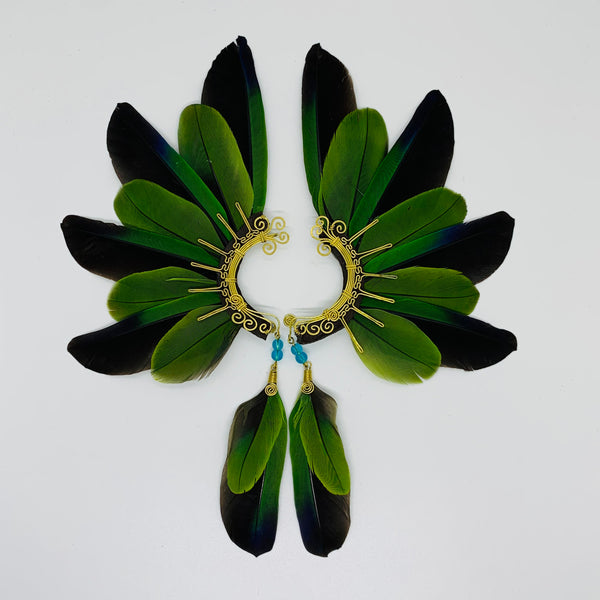 Feather wing Earrings 434