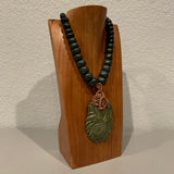 Necklace - Guatamala Jade Mayan Warrior