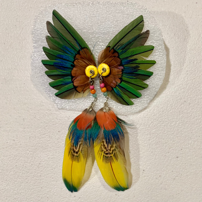 Feather wing Earrings 680