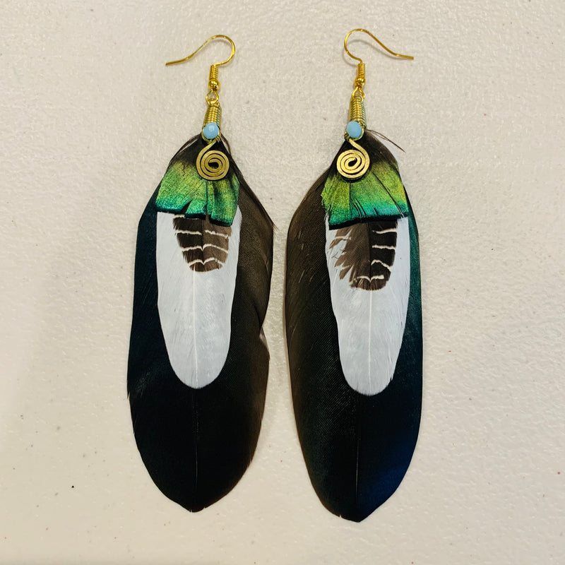 Feather Earrings(Medium) 43