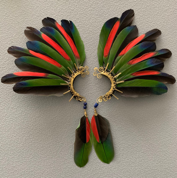 Feather wing Earrings 198