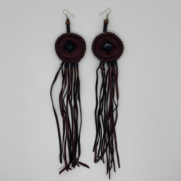 Leather Earrings 18