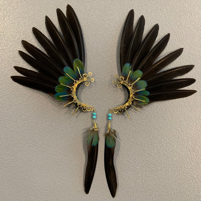 Feather wing Earrings 244